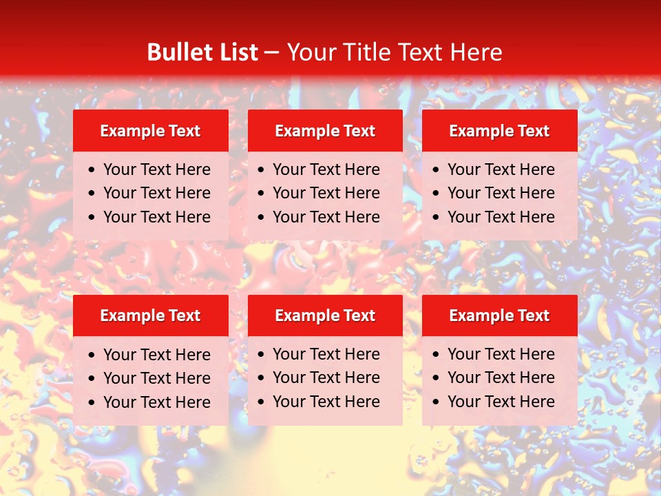 Health Spa Wet PowerPoint Template