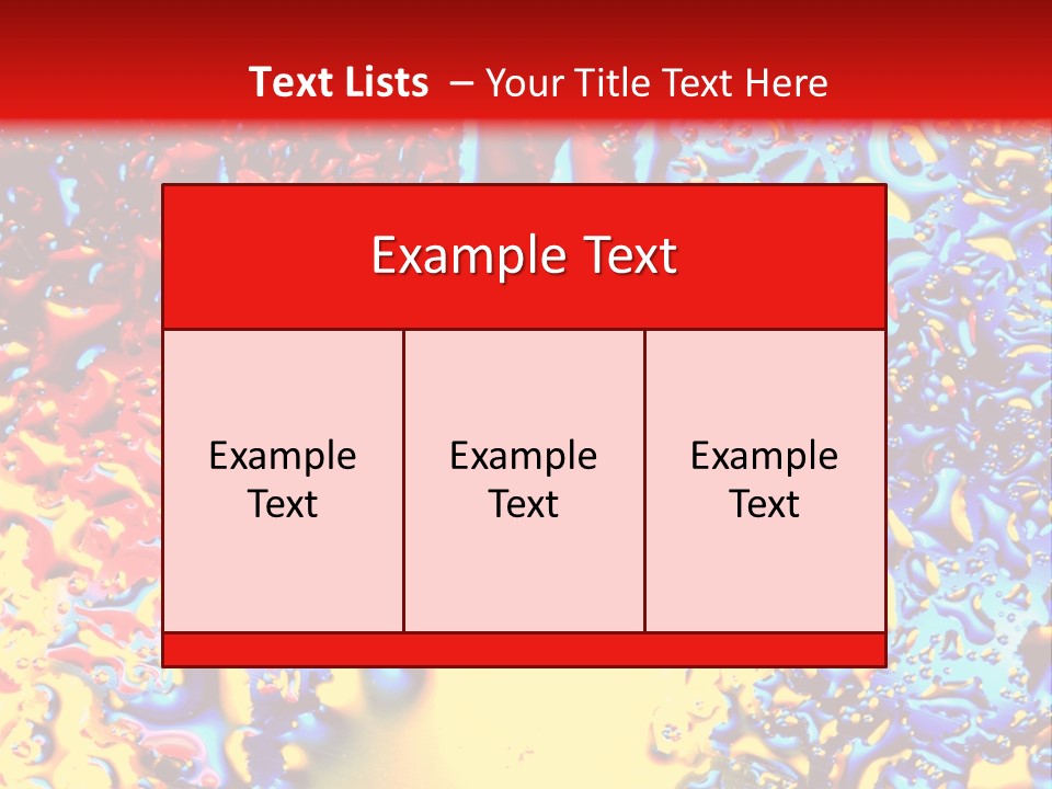 Health Spa Wet PowerPoint Template