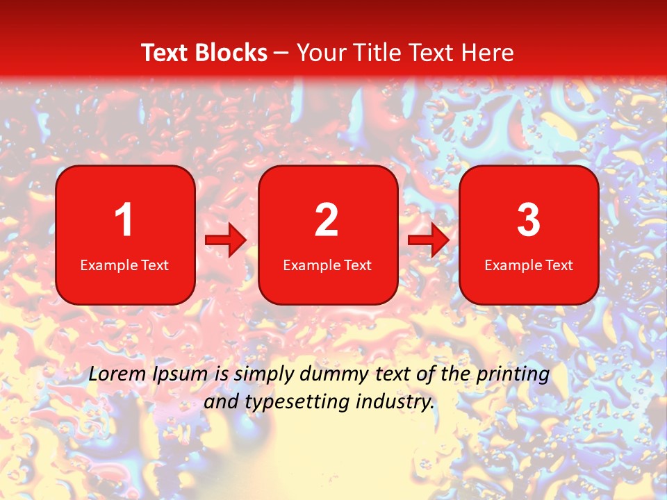 Health Spa Wet PowerPoint Template