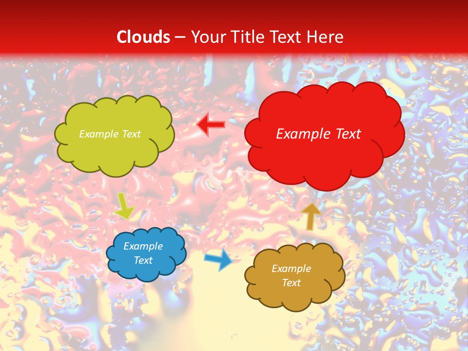 Health Spa Wet PowerPoint Template