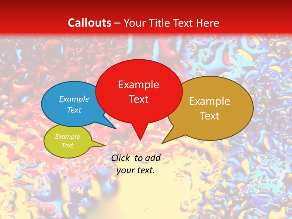 Health Spa Wet PowerPoint Template