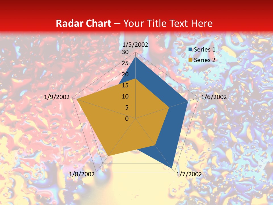 Health Spa Wet PowerPoint Template