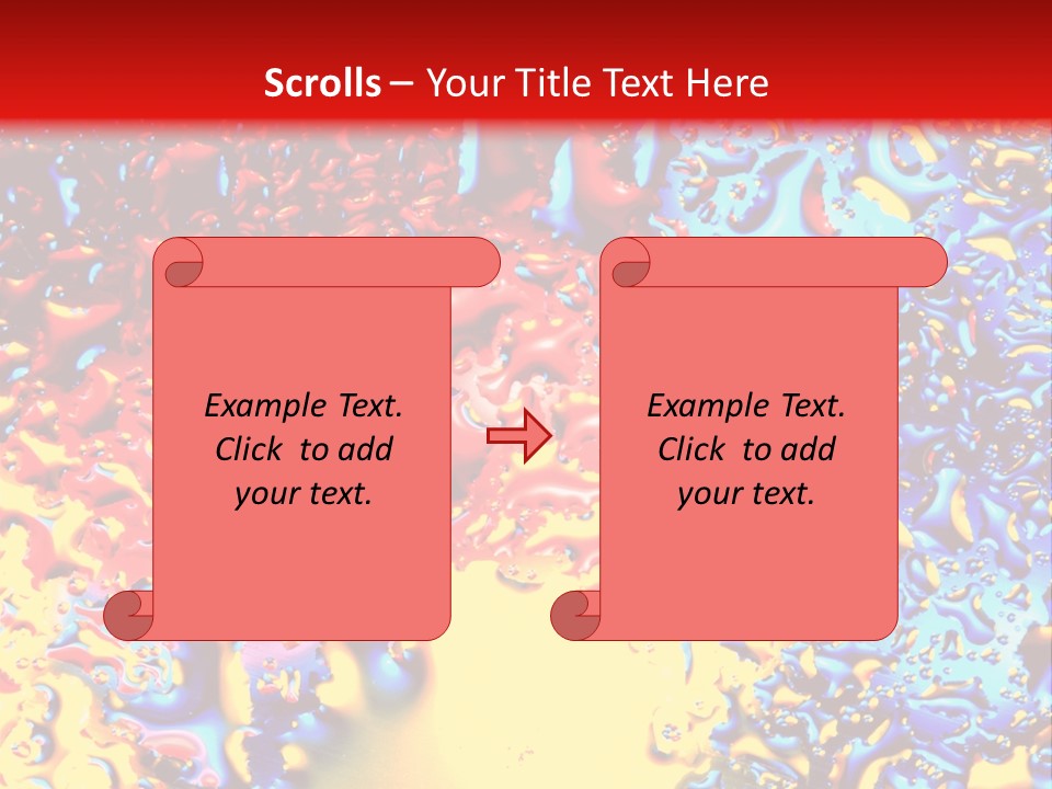 Health Spa Wet PowerPoint Template