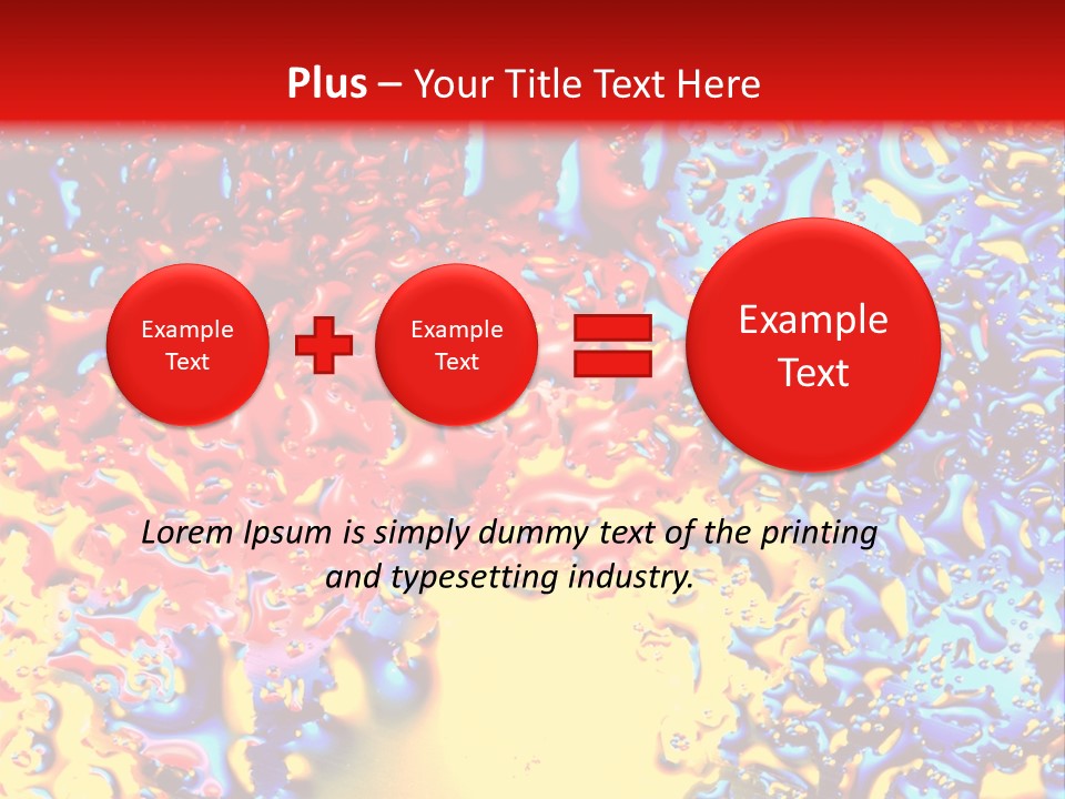 Health Spa Wet PowerPoint Template