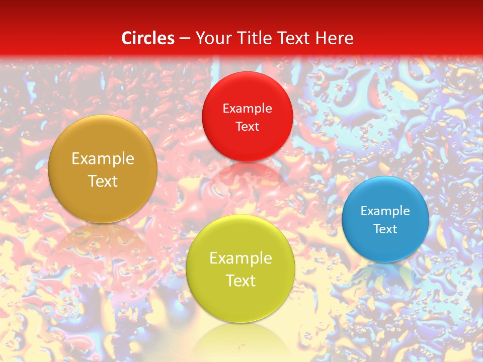 Health Spa Wet PowerPoint Template