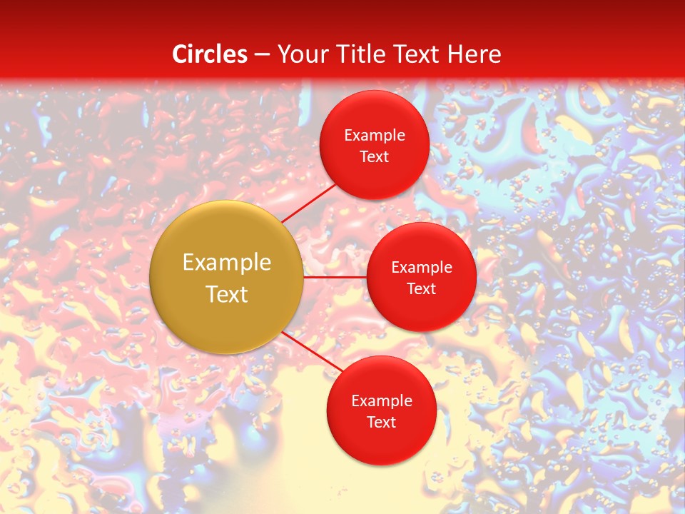 Health Spa Wet PowerPoint Template