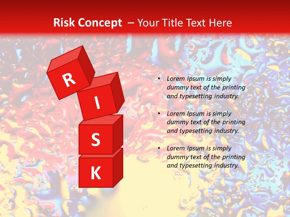 Health Spa Wet PowerPoint Template