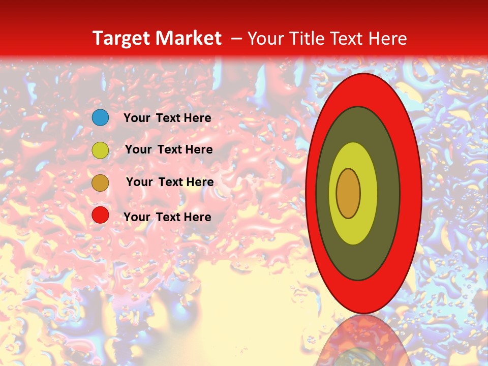 Health Spa Wet PowerPoint Template