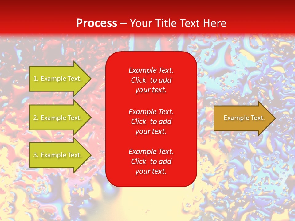 Health Spa Wet PowerPoint Template