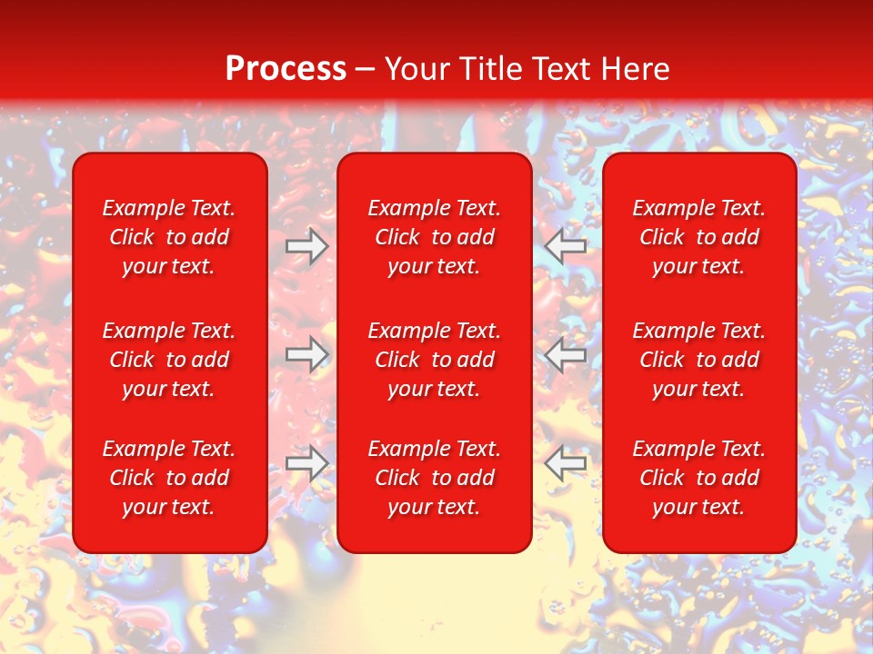 Health Spa Wet PowerPoint Template