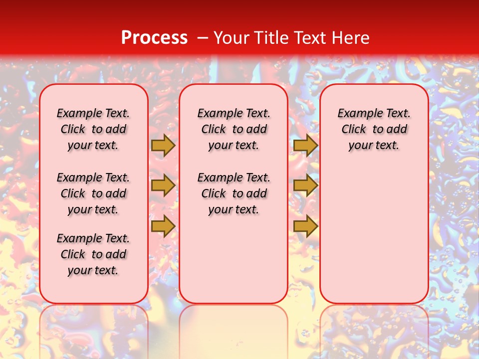 Health Spa Wet PowerPoint Template