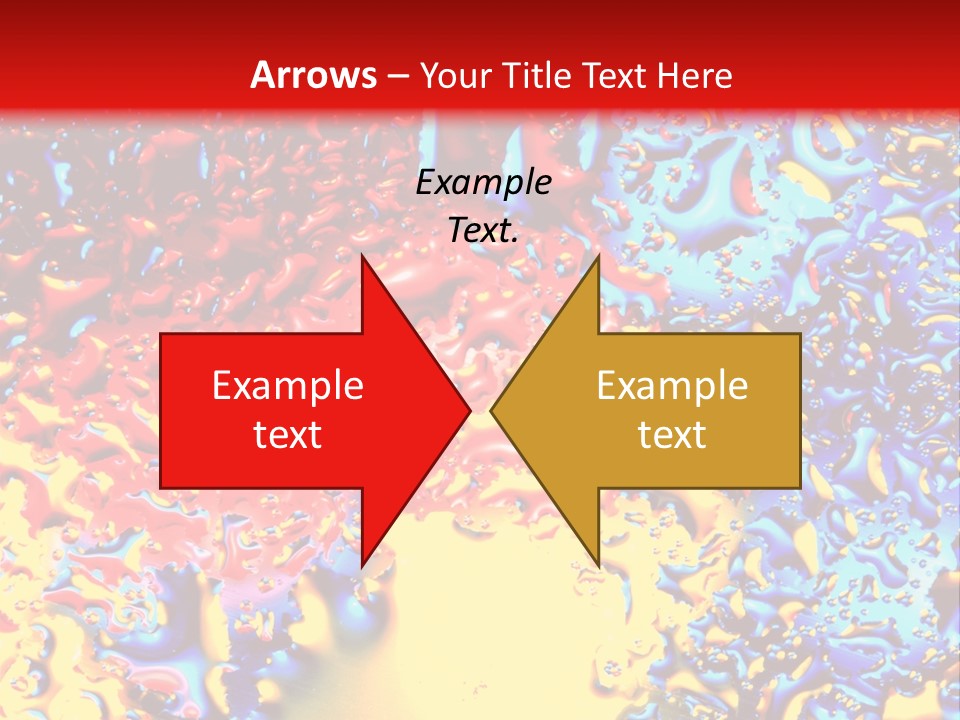 Health Spa Wet PowerPoint Template