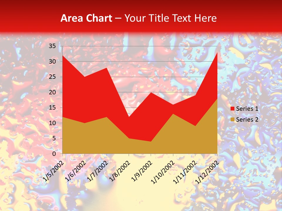 Health Spa Wet PowerPoint Template