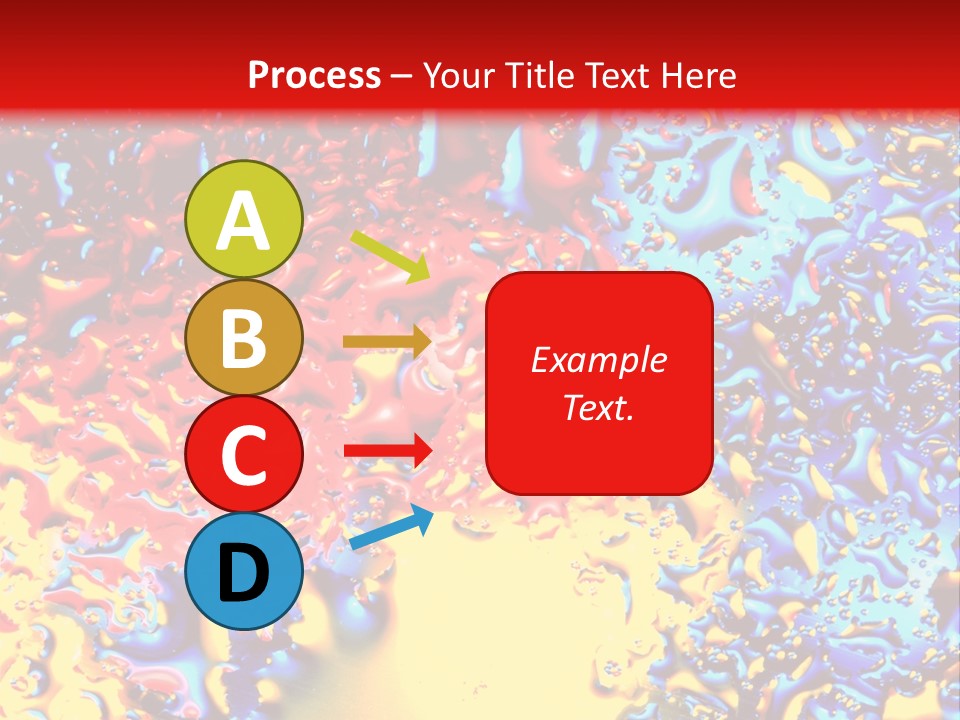 Health Spa Wet PowerPoint Template