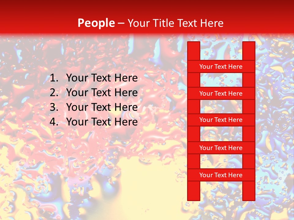 Health Spa Wet PowerPoint Template