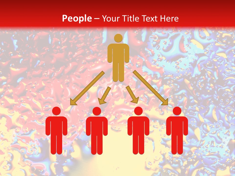 Health Spa Wet PowerPoint Template