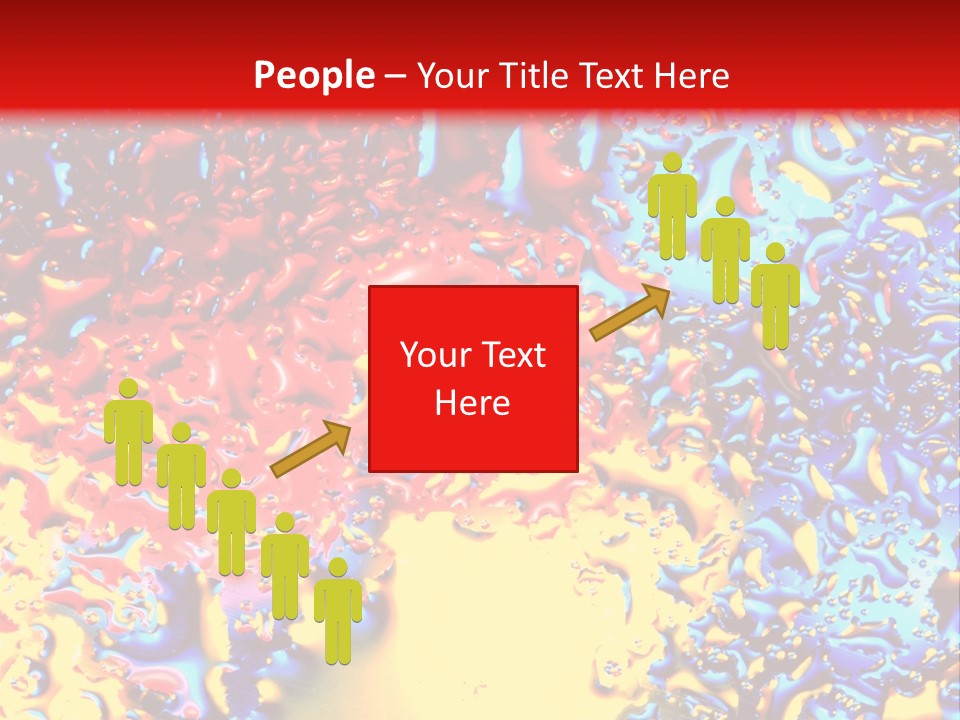 Health Spa Wet PowerPoint Template