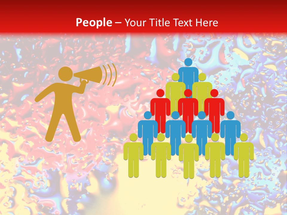 Health Spa Wet PowerPoint Template