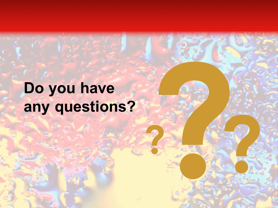 Health Spa Wet PowerPoint Template