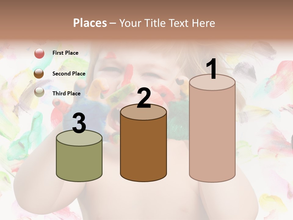 Childhood Color Play PowerPoint Template