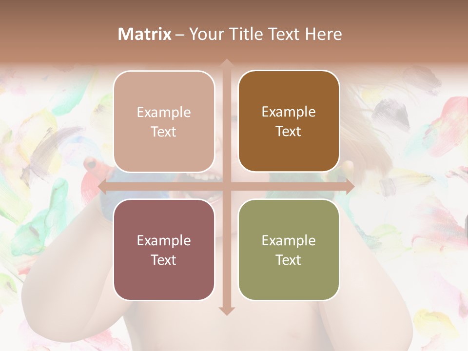 Childhood Color Play PowerPoint Template