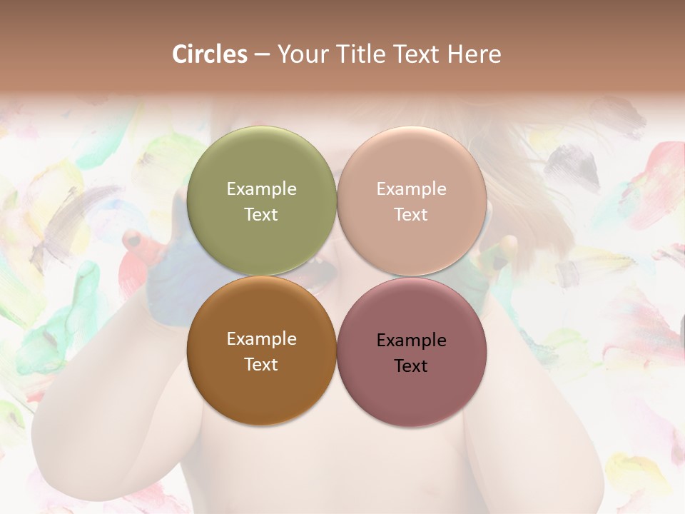 Childhood Color Play PowerPoint Template