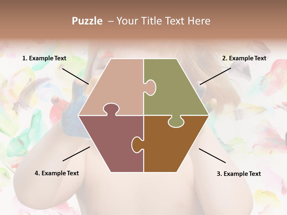 Childhood Color Play PowerPoint Template