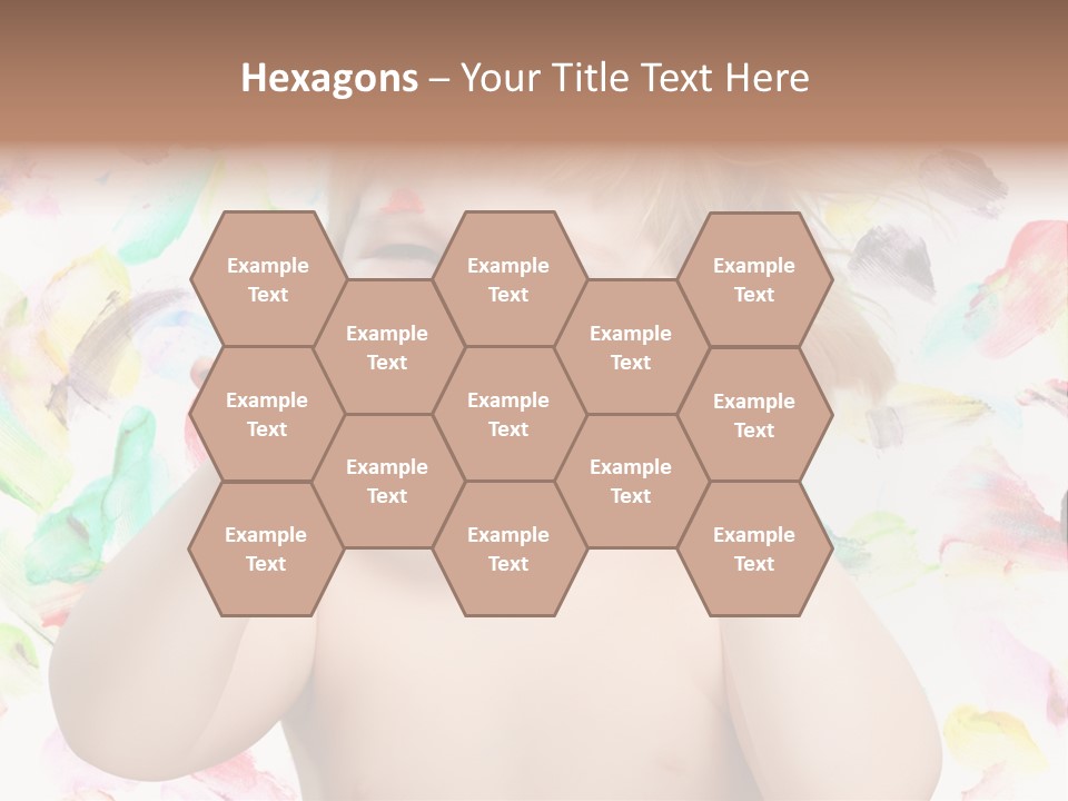 Childhood Color Play PowerPoint Template