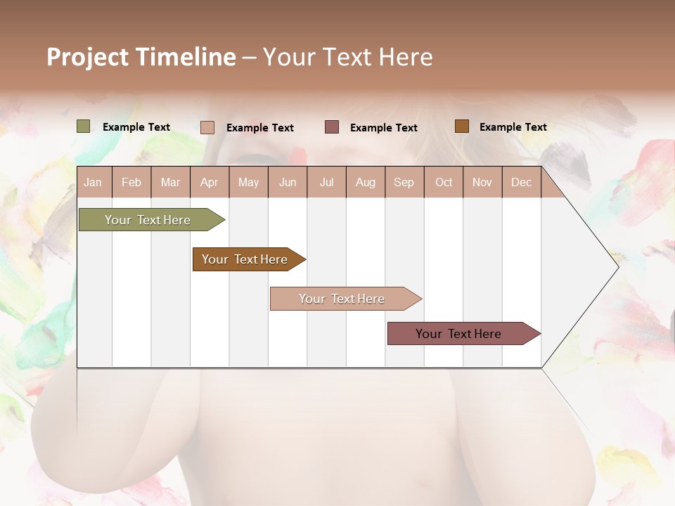 Childhood Color Play PowerPoint Template