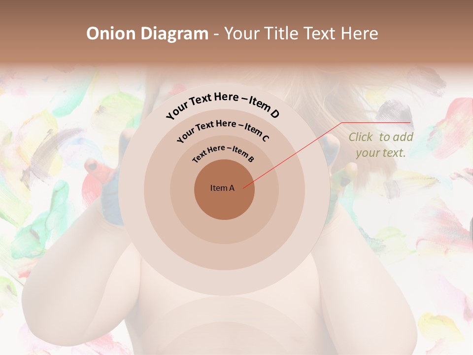 Childhood Color Play PowerPoint Template