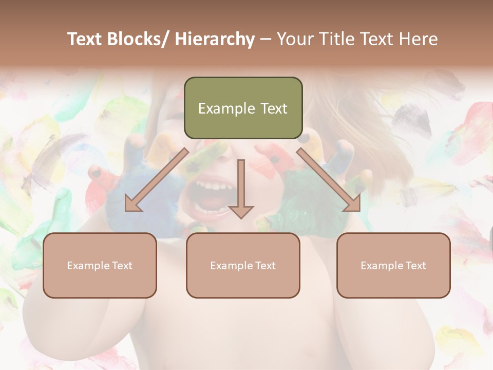 Childhood Color Play PowerPoint Template