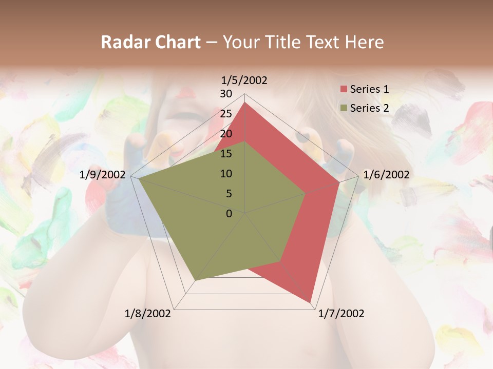 Childhood Color Play PowerPoint Template