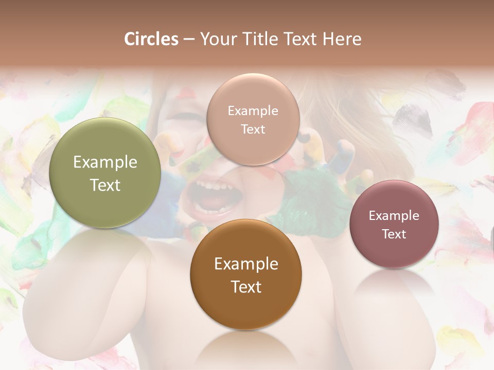 Childhood Color Play PowerPoint Template