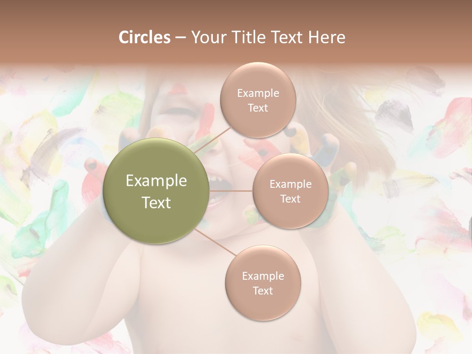 Childhood Color Play PowerPoint Template