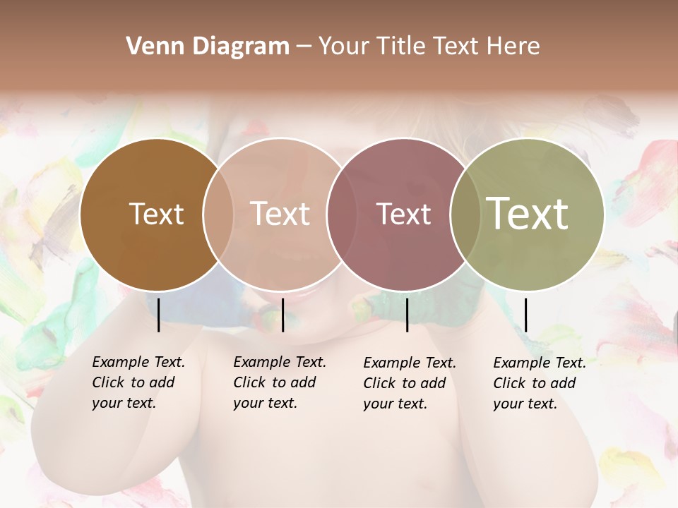 Childhood Color Play PowerPoint Template