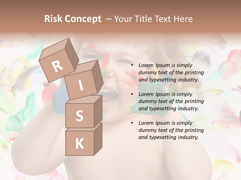 Childhood Color Play PowerPoint Template