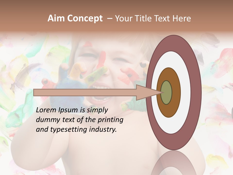 Childhood Color Play PowerPoint Template