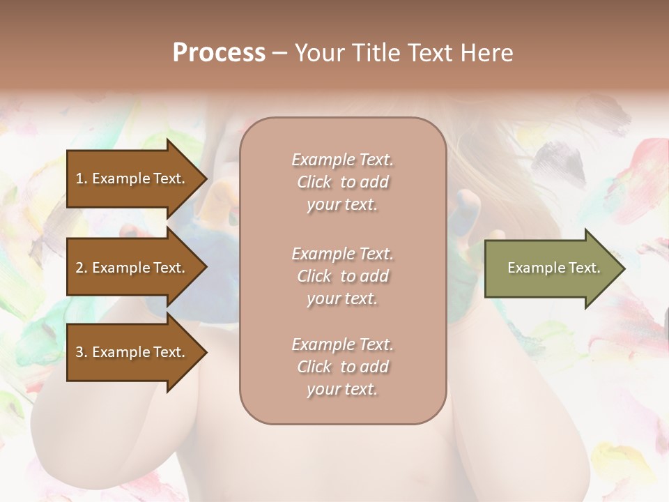 Childhood Color Play PowerPoint Template