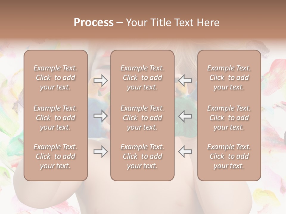Childhood Color Play PowerPoint Template