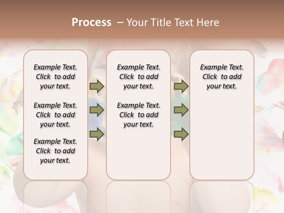 Childhood Color Play PowerPoint Template