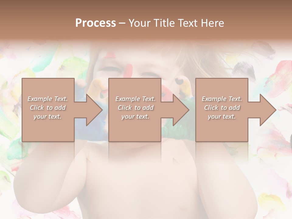 Childhood Color Play PowerPoint Template