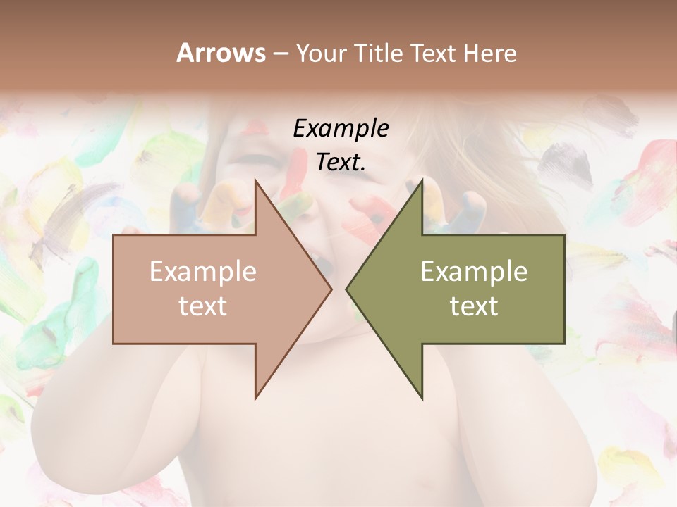 Childhood Color Play PowerPoint Template