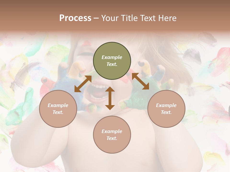 Childhood Color Play PowerPoint Template