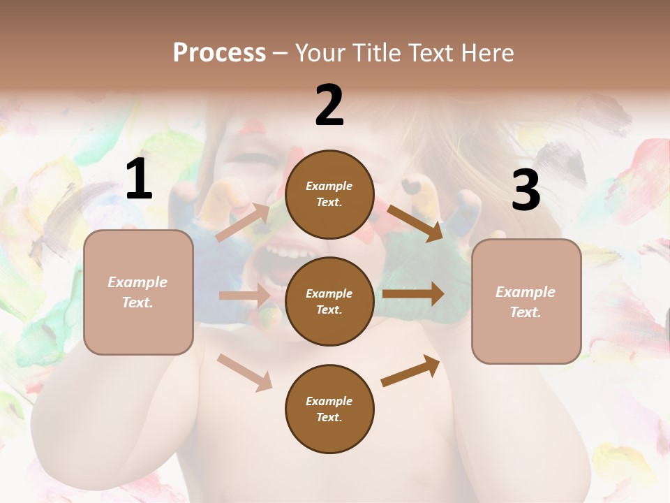 Childhood Color Play PowerPoint Template