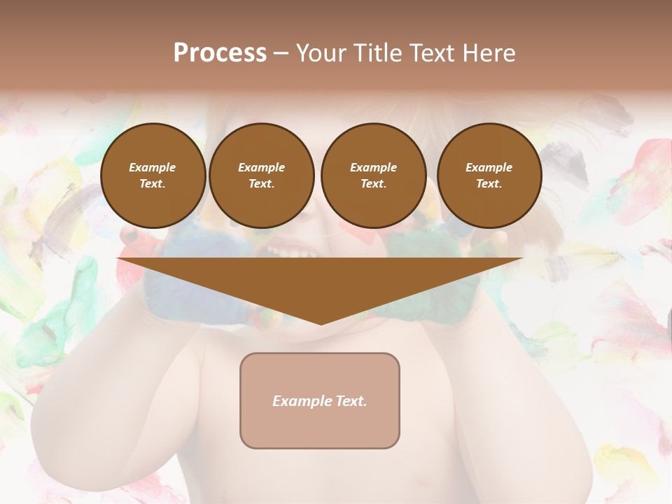 Childhood Color Play PowerPoint Template