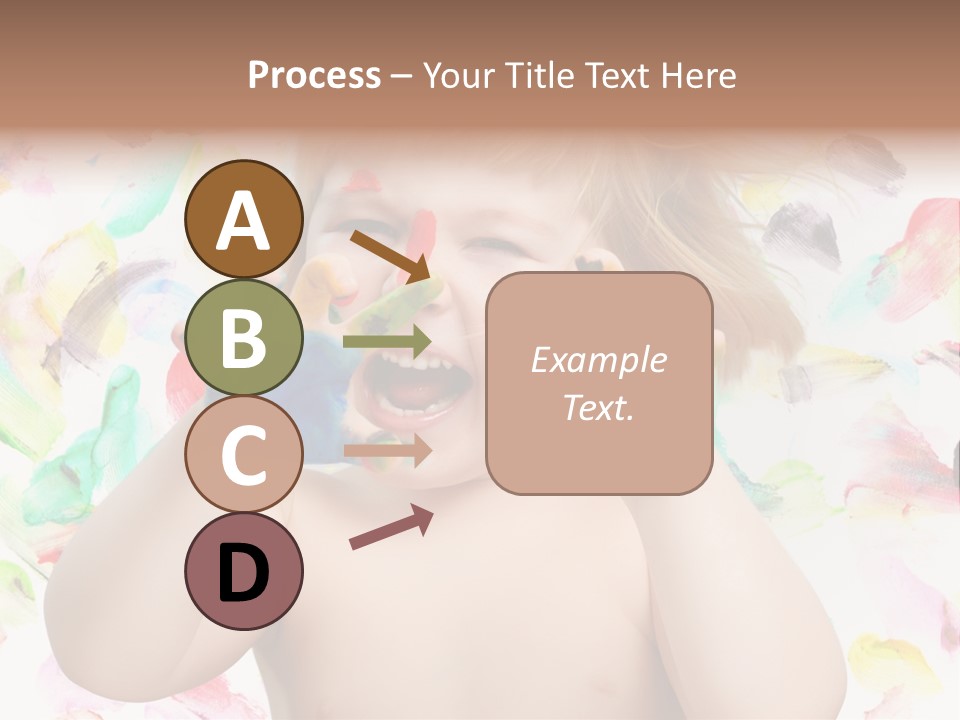 Childhood Color Play PowerPoint Template