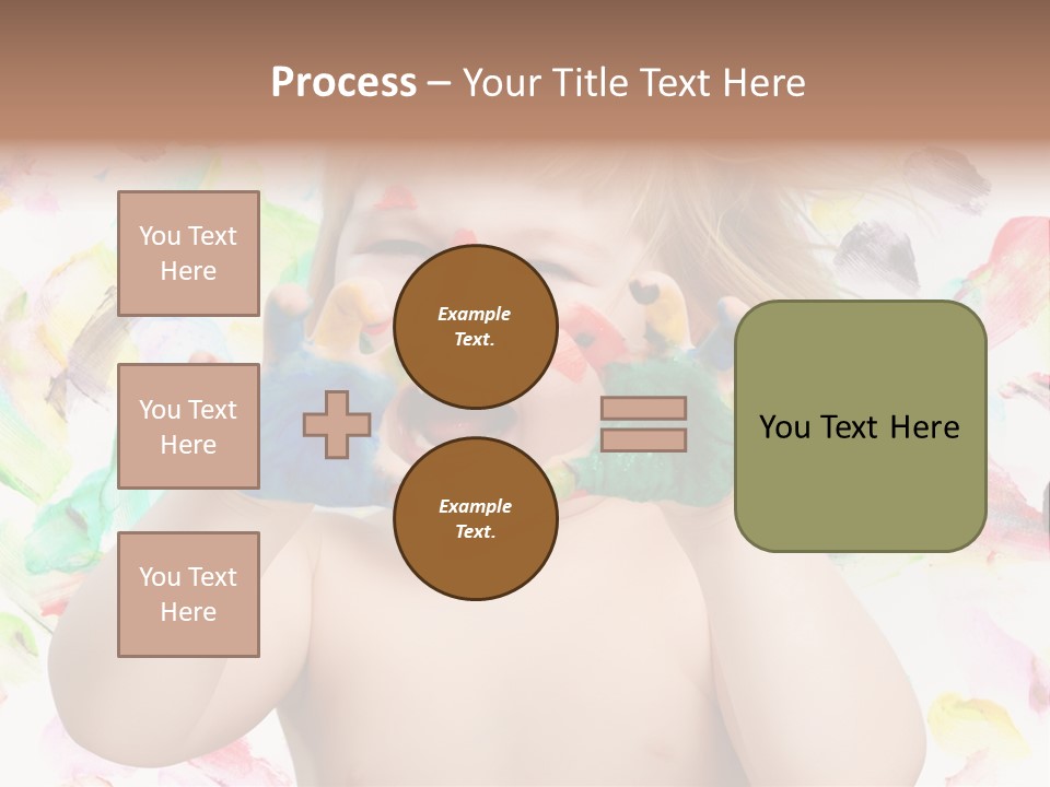 Childhood Color Play PowerPoint Template