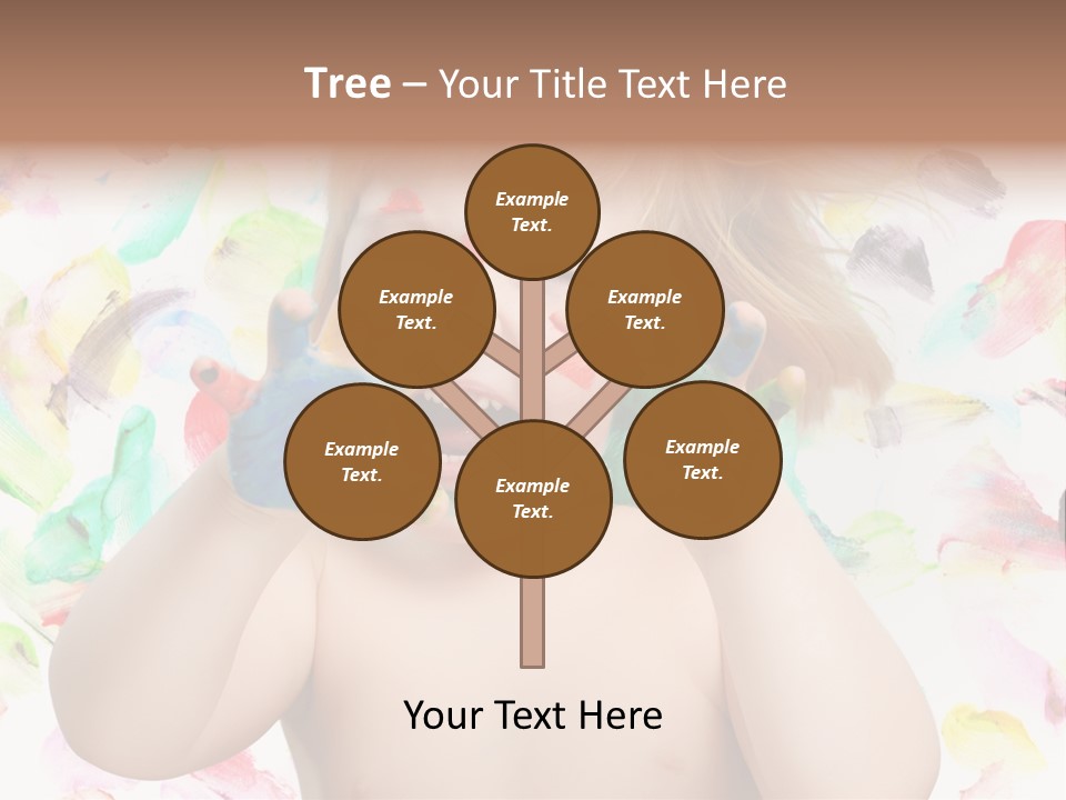 Childhood Color Play PowerPoint Template