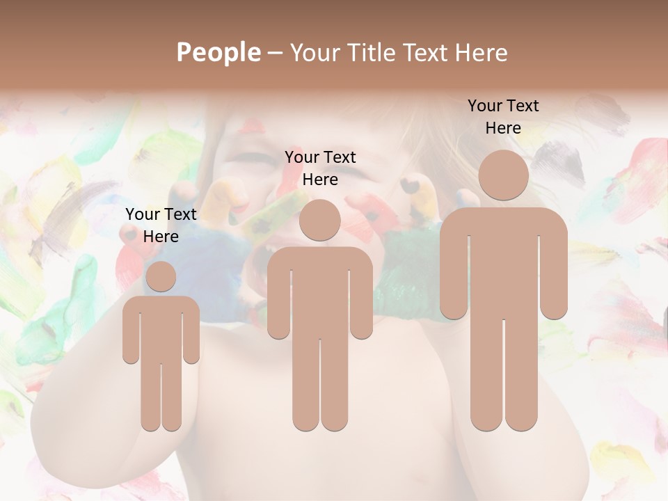 Childhood Color Play PowerPoint Template