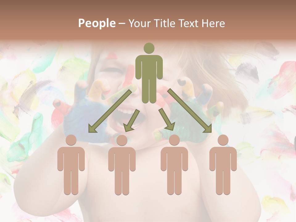 Childhood Color Play PowerPoint Template